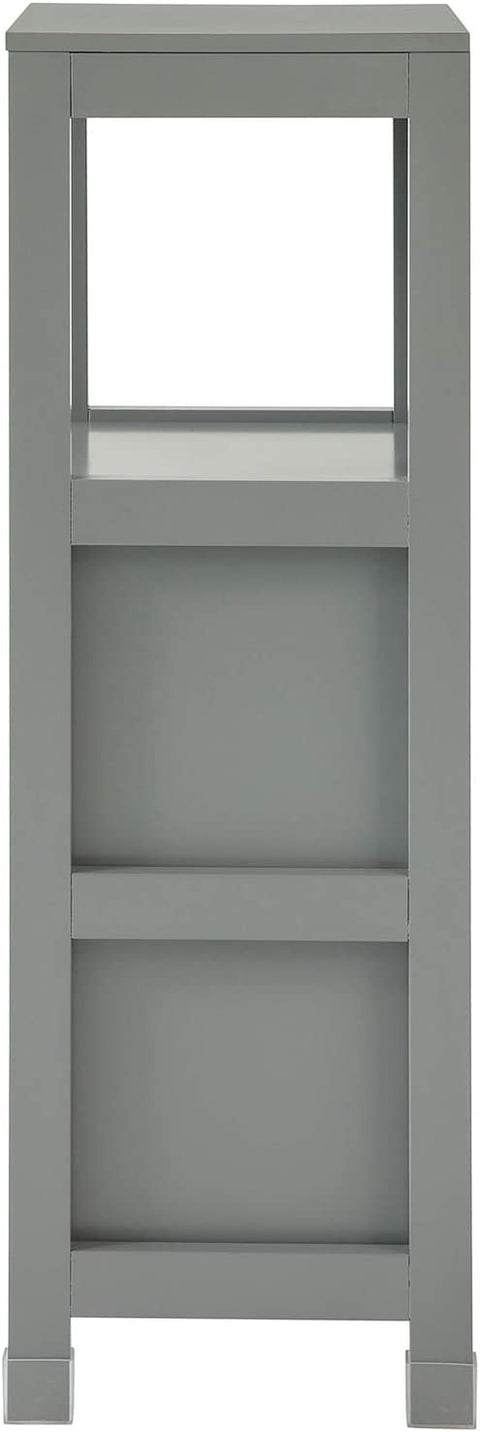 Rootz Floor Standing Bathroom Storage Cabinet Unit with 1 Shelf and 2 Drawers