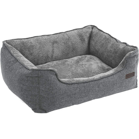 Rootz Deluxe Dog Bed - Washable Dog Bed - Removable Cover - Dog Beds - 70 x 55 x 21 cm