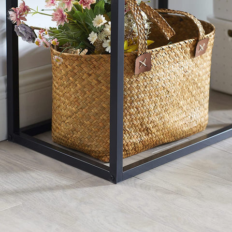 Rootz Console Table Hall - Table Living Room - Table Sofa - Table Side - Table End - Table with 2 Shelves