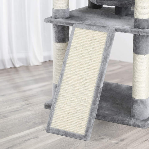 Rootz XXL Scratching post for cats - Cat tree - Gray - 60 x 55 x 172 cm