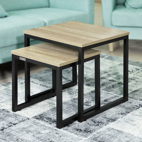 Rootz Set of 2 Coffee Table - Side Table - End Table