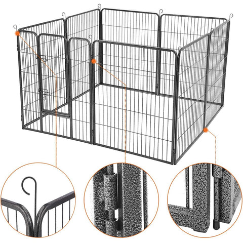 Rootz Dog Bench - Bench for Dog - Dog Kennel - Pet Playpen - Dog Care for Dogs - 77 x 100 cm