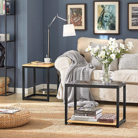 Rootz Set of 2 Tables - Coffee Tables - Side Table - Living Room Table