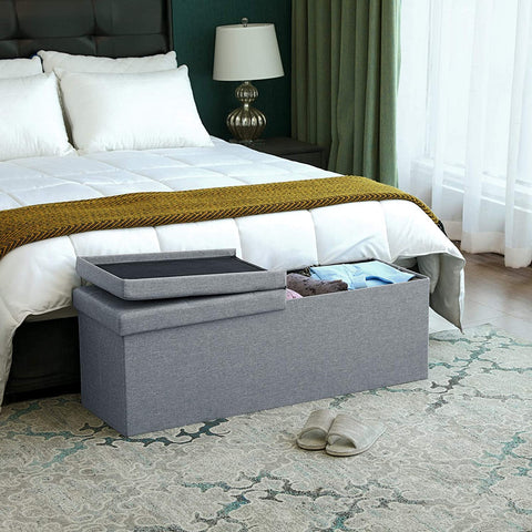 Rootz Hocker With Storage - Bench With Storage Space - Sofas