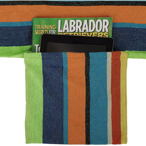 Rootz Hammock - 2 Cushions - 2 Persons - Colorful - Cotton - Polyester - 210 x 150 cm