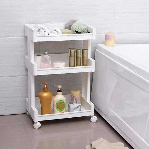 Rootz Kitchen Trolley - Trolley - Trolley On Wheels - Kitchen Trolleys