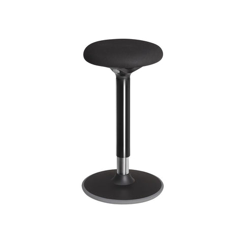 Rootz Stool - Work Stool - Bar Stooln - Counter Stool - Kitchen Stool - Adjustable Stool - Black - Stool For Small Spaces - Black - 50-65 cm