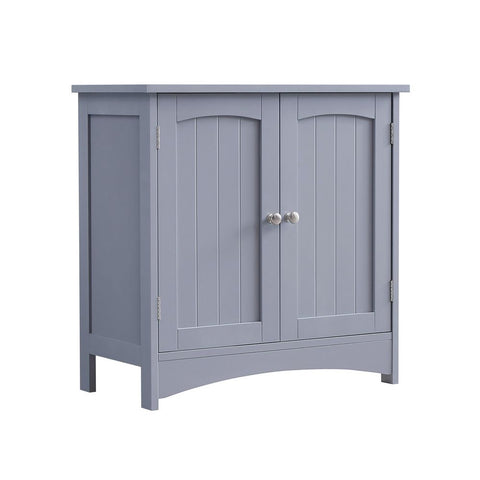 Rootz Vanity Unit - Vanity Unit With 2 Doors - Bathroom Vanity Unit - Vanity Cabinet With Doors - Wooden Bathroom Cabinet - Mystical Grey - 30 x 60 x 60 cm
