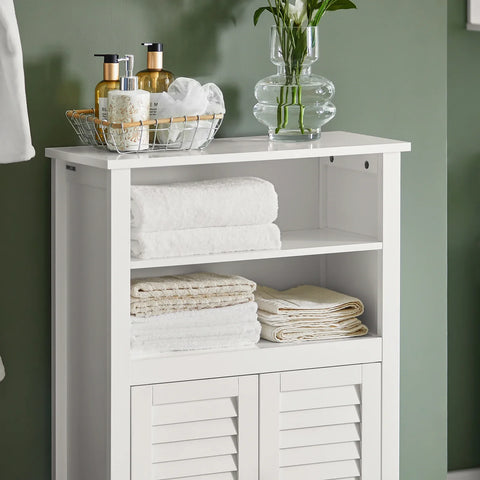 Rootz Bathroom Cabinet - Bathroom Shelf - Bathroom Storage Cabinet Unit