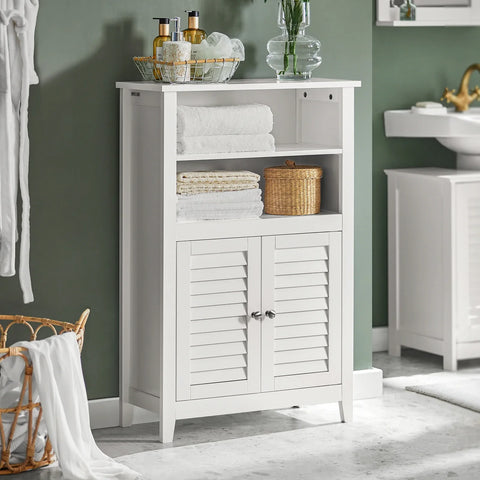 Rootz Bathroom Cabinet - Bathroom Shelf - Bathroom Storage Cabinet Unit