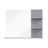 Rootz Bathroom mirror - Wall mirror - Gray - 72 x 57 x 20 cm