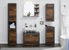 Rootz Bathroom mirror - Wall mirror - Gray - 72 x 57 x 20 cm
