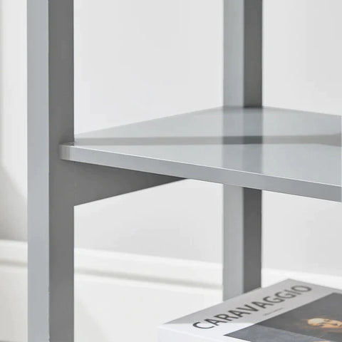 Rootz Bedside Table - Nightstand - End Table - Coffee Table - Lamp Table - Night Stand with 1 Drawer and 2 Shelves - Light Grey