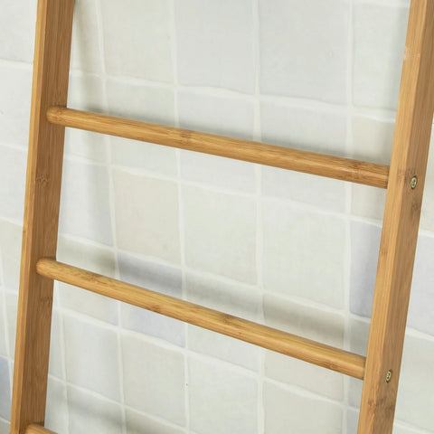 Rootz Bathroom Storage Shelf- Towel Holder with 3 Hanging Rails & Removable Laundry Basket