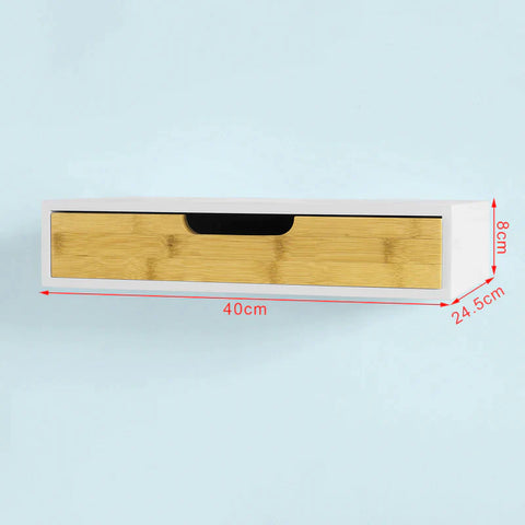 Rootz Floating Drawer - Wall Mounted Drawers - Wall Shelf - Storage Display Shelving