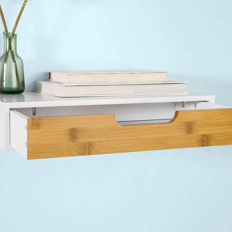 Rootz Floating Drawer - Wall Mounted Drawers - Wall Shelf - Storage Display Shelving
