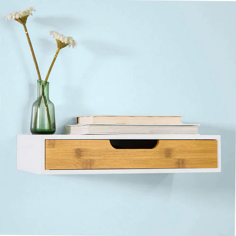 Rootz Floating Drawer - Wall Mounted Drawers - Wall Shelf - Storage Display Shelving