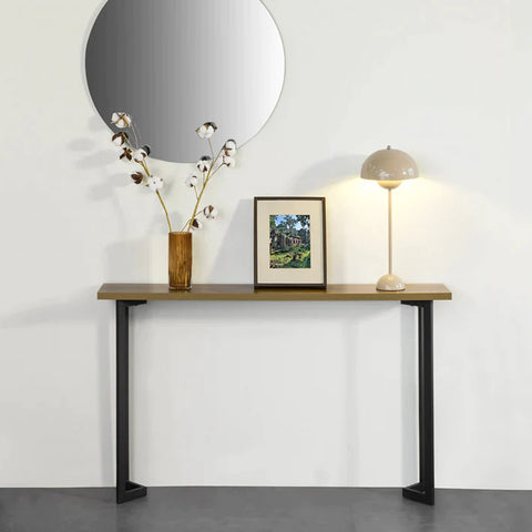 Rootz Console Table Hall - Table Side - Table End - Table Living Room - Table Sofa Table - W120 x D20 x H75cm