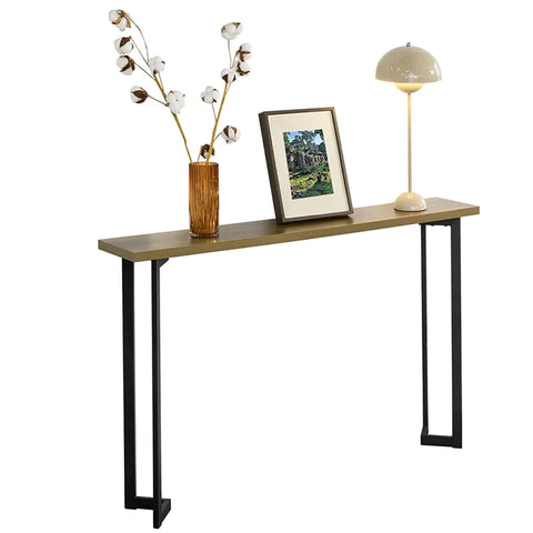 Rootz Console Table Hall - Table Side - Table End - Table Living Room - Table Sofa Table - W120 x D20 x H75cm