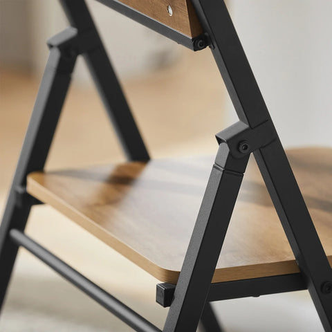 Rootz Folding Chair- Folding Kitchen- Dining Chair- Office Chair Desk Chair- Metal Frame