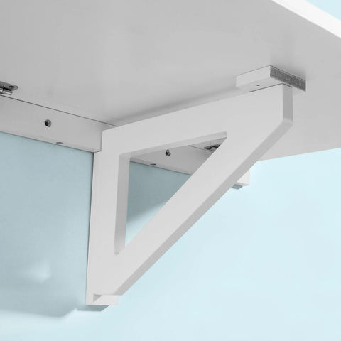 Rootz- Folding Wall-mounted Drop-leaf Table- Computer Desk Children Table Desk- Kitchen Dining Table