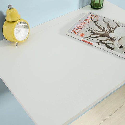 Rootz- Folding Wall-mounted Drop-leaf Table- Computer Desk Children Table Desk- Kitchen Dining Table