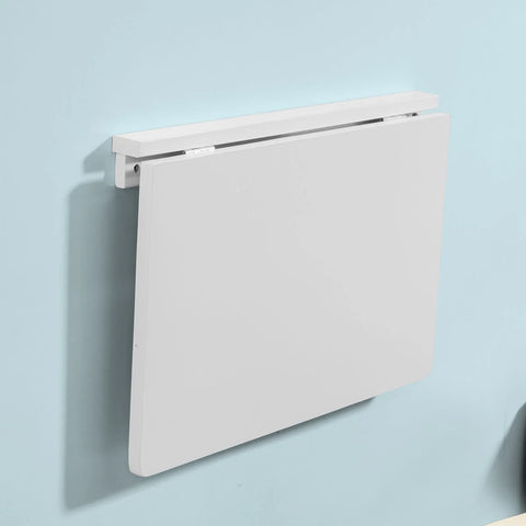 Rootz- Folding Wall-mounted Drop-leaf Table- Computer Desk Children Table Desk- Kitchen Dining Table
