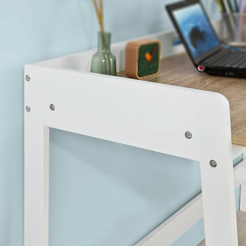 Rootz Home Office Table Des- Computer Desk Workstation Writing Desk with Large Desk Top
