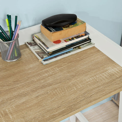 Rootz Home Office Table Des- Computer Desk Workstation Writing Desk with Large Desk Top