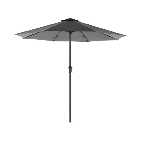 Rootz Parasol - Beach Umbrella - Garden Umbrella - Foldable Garden Umbrella - Outdoor Parasol - Garden Parasol - Sunshade Parasol - Umbrella Parasol - Grey