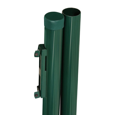 Rootz Garden Gate - Garden Gate With Post - Metal Garden Gate - Small Garden Gate - Gate - Garden Gate With Lock - Green - 200 x 106 x 6 cm