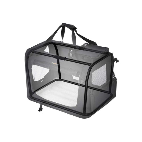 Rootz Pet Transport Bag - Dog Carrier - Dog Bag - Transport Bag - Pet Carrier - Cat Carrier -  Travel Pet Carrier - Portable Pet Carrier - Black - 102 x 69 x 69 cm (W x H x D)
