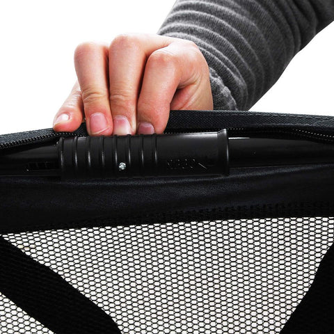 Rootz Pet Transport Bag - Dog Carrier - Dog Bag - Transport Bag - Pet Carrier - Cat Carrier -  Travel Pet Carrier - Portable Pet Carrier - Black - 102 x 69 x 69 cm (W x H x D)