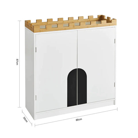 Rootz Design Children Storage Chest Cabinet- Children Bookcase Book Shelf Toy Shelf Children’s Room Storage Display Shelf Rack Organizer