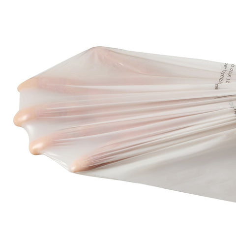 Rootz Bin Liners - Roll Of Garbage Bags - Bin Liners With Drawstring - Garbage Bag - Trash Bag - Drawstring Garbage Liners - Strong Drawstring Bin Bags - White - 52 x 74 cm