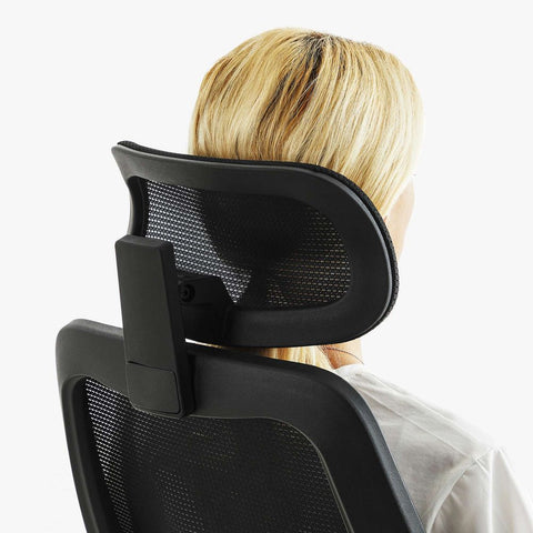 Rootz Office Chair - Gaming Chair - Desk Chair - Work Chair - Computer Chair - Rolling Chair - Office Seating - Black - 64 x 62 x (117-127) cm