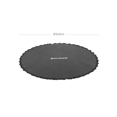 Rootz Trampoline - Trampoline Jumping Cloth - Outdoor Trampoline - Kids Trampoline - Jumping Mat - Round Trampoline - Black - 366 cm