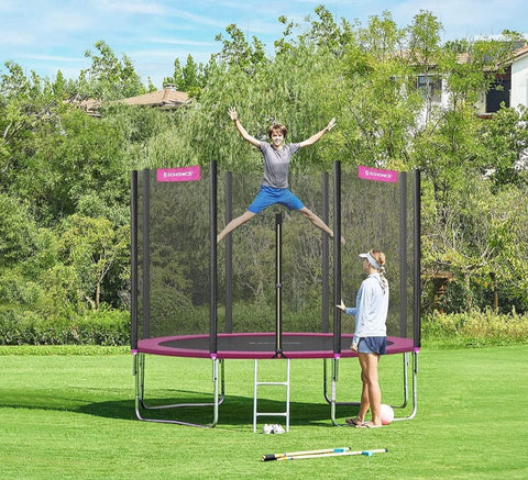 Rootz Trampoline - Outdoor Trampoline - Kids Trampoline - Mini Trampoline - Trampoline Park - Jumping Trampoline - Black/Green