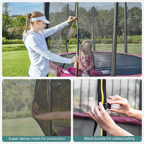 Rootz Trampoline - Outdoor Trampoline - Kids Trampoline - Mini Trampoline - Trampoline Park - Jumping Trampoline - Black/Green