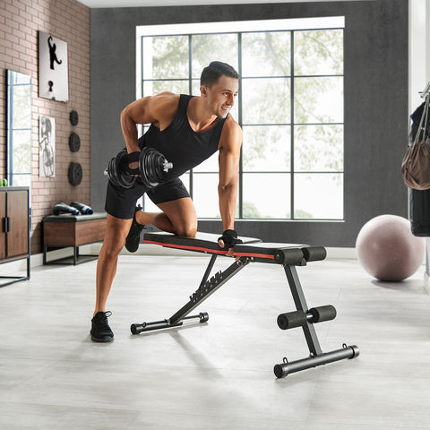 Rootz Dumbbells - Hexagonal Dumbbells - Hex Dumbbell - Powder Coated Cast Iron Discs/Steel Rods/Iron Star Clasps - Black