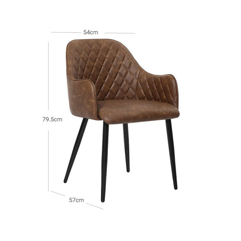 Rootz Bar Stool - Adjustable Bar Stool - Swivel Bar Stool - Modern Bar Stool - Industrial Bar Stool - Upholstered Bar Stool - Velvet - Metal - Foam - Brown - 38 x 44.5 x (95-115) cm (L x W x H)