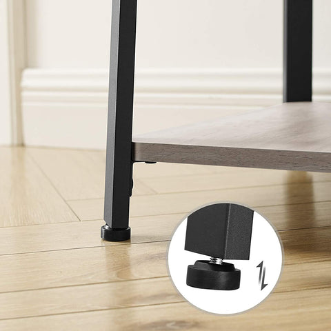 Rootz Coat rack Standing - Coat racks - Industrial - Metal - Wood - Brown / Black - 45 x 45 x 181 cm