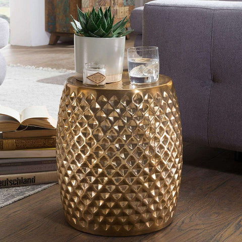 Rootz golden side table - Living room table - Side table