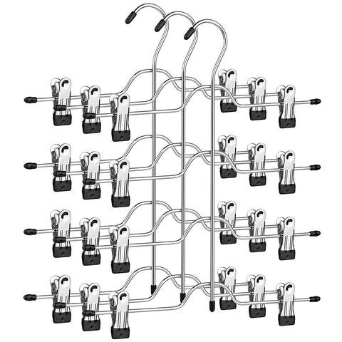 Rootz trouser hanger 4 layers - Clothes hangers 3 pieces - Trouser bar