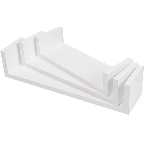 Rootz Wall shelf Set of 3 - Wall cabinets - Cube shelf - Wall cabinet - White