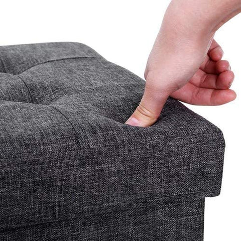 Rootz Hocker - Hocker With Storage Space - Hockers - Hockers And Footstools - Dark Gray