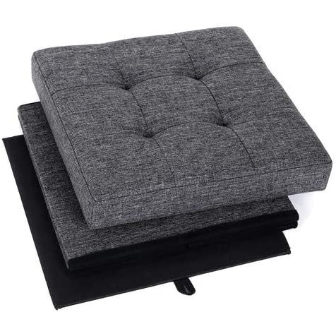 Rootz Hocker - Hocker With Storage Space - Hockers - Hockers And Footstools - Dark Gray
