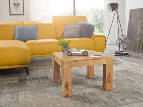 Rootz Coffee Table - Acacia Wood - Brown Country Style - Nature-inspired Dining Table - 60cm Wide