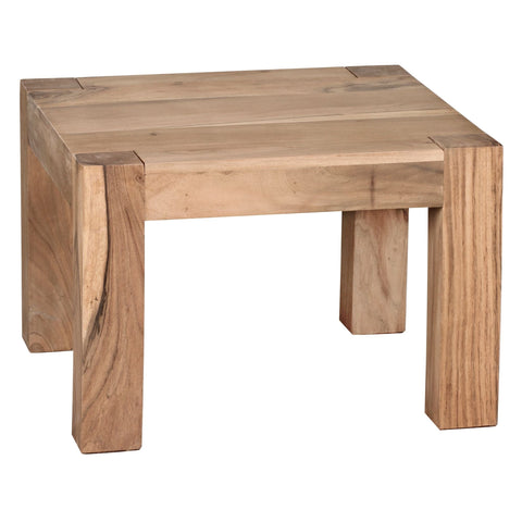 Rootz Coffee Table - Acacia Wood - Brown Country Style - Nature-inspired Dining Table - 60cm Wide
