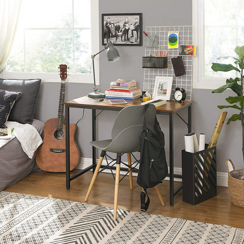 Rootz Whatcom Desk - Industrial Work Table - Computer Desk - Desks - 100 x 50 x 75 cm (LxWxH)